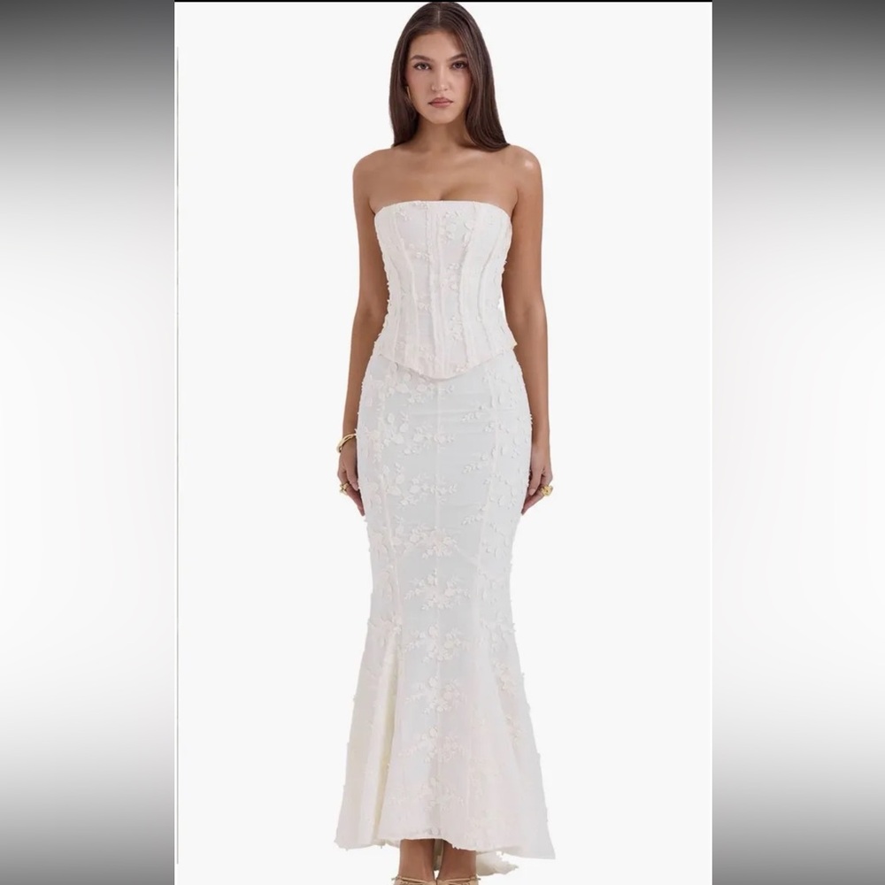 House of CB corset and skirt set